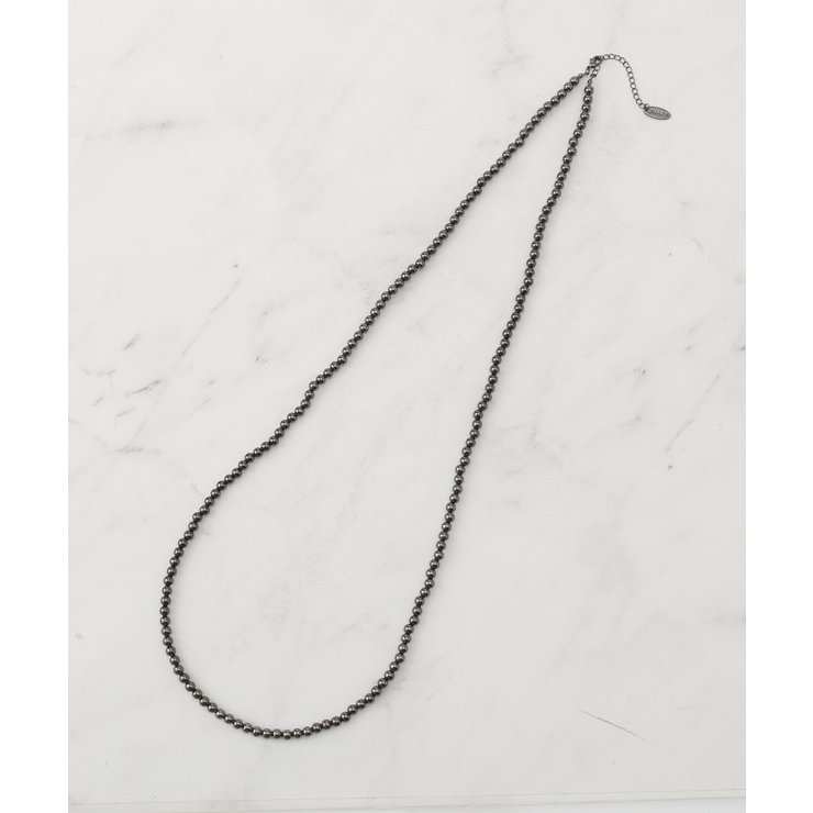 ブラック(019) | ボールチェーンネックレス | SHOO・LA・RUE