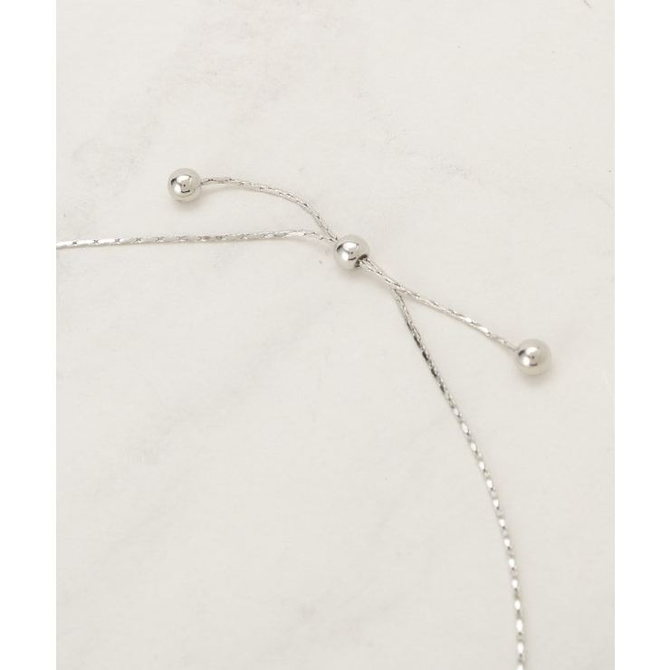 【セレモニー】ポイントパヴェショートネックレス | SHOO・LA・RUE | 詳細画像4 