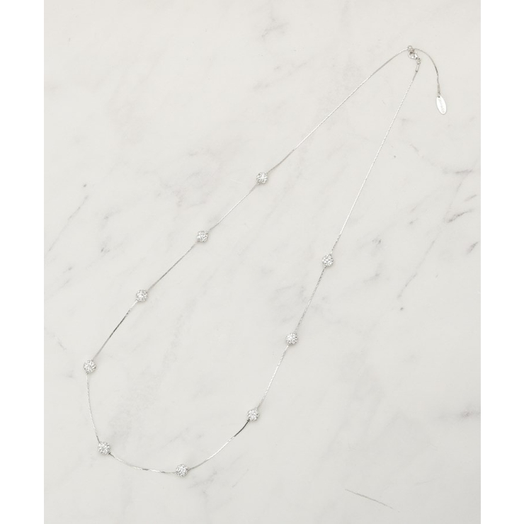 シルバー(006) | 【セレモニー】とばしパヴェネックレス | SHOO・LA・RUE