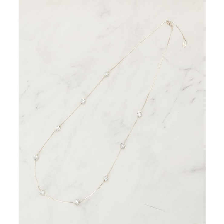 ゴールド(007) | 【セレモニー】とばしパヴェネックレス | SHOO・LA・RUE