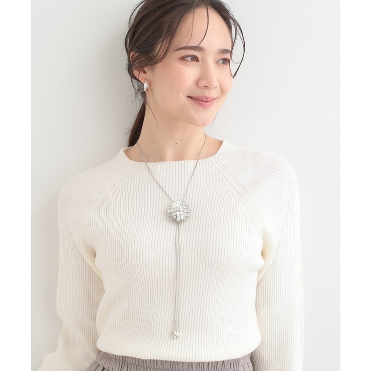 ゴージャスフラワーネックレス | SHOO・LA・RUE | 詳細画像7 