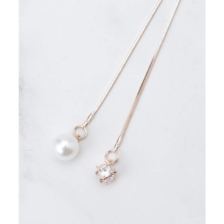 キラキラループタイネックレス | SHOO・LA・RUE | 詳細画像6 