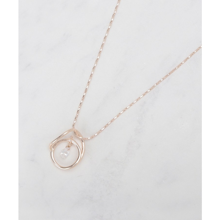 ピンクゴールド(005) | 【2WAY】ゆれるきらきらネックレス | SHOO・LA・RUE
