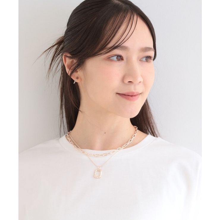 【3WAY】2連チェーンネックレス | SHOO・LA・RUE | 詳細画像1 