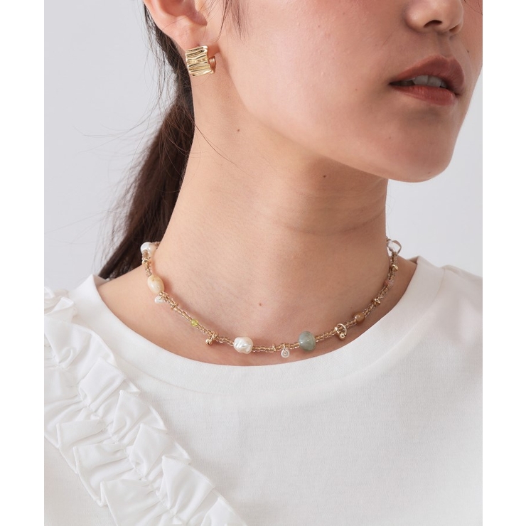 マルチビーズネックレス | OPAQUE.CLIP | 詳細画像5 