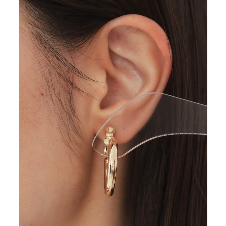 メタルリングイヤリング | OPAQUE.CLIP | 詳細画像4 