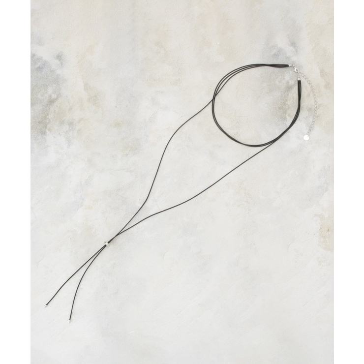 ブラック(019) | 2連細コードチョーカー | OPAQUE.CLIP