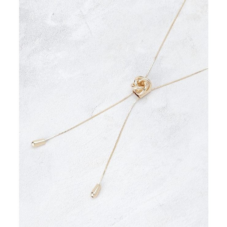 うずまきメタルスライドネックレス | OPAQUE.CLIP | 詳細画像2 