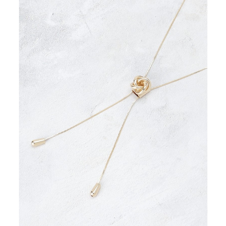 ゴールド(007) | うずまきメタルスライドネックレス | OPAQUE.CLIP