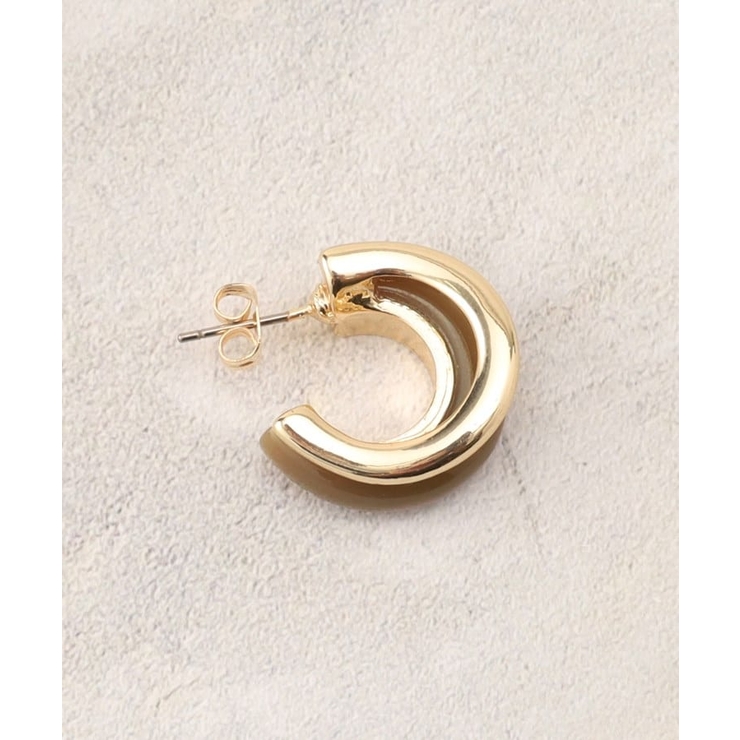 エポ×メタル2連ピアス | OPAQUE.CLIP | 詳細画像3 