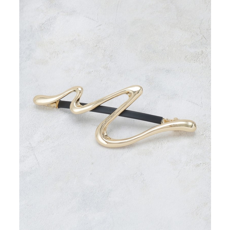 ゴールド(007) | ニュアンスデザイン メタルバレッタ | OPAQUE.CLIP