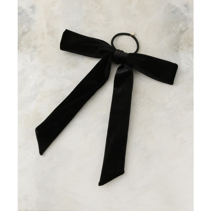 ブラック(019) | ベロアリボンポニー | OPAQUE.CLIP