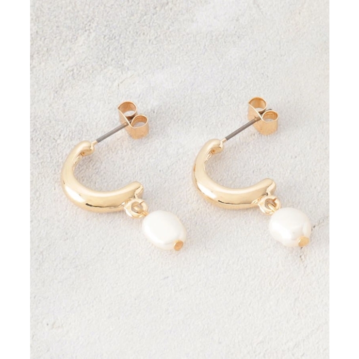 淡水パールピアス | OPAQUE.CLIP | 詳細画像1 