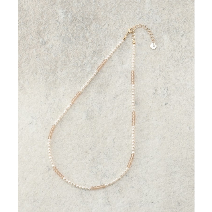 ガラスビーズネックレス | OPAQUE.CLIP | 詳細画像2 