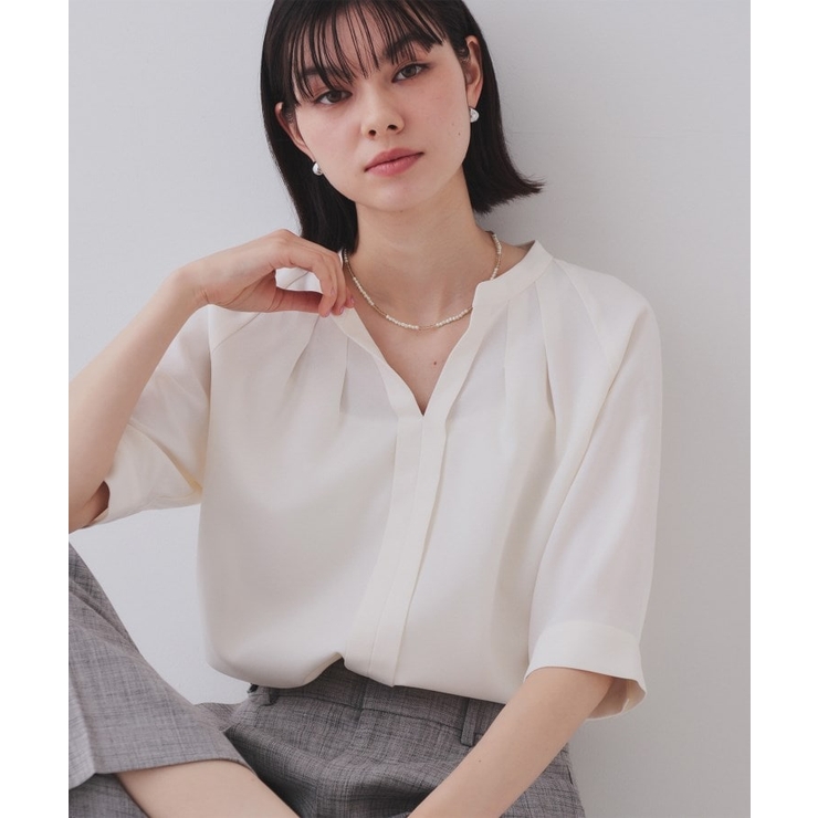 ガラスビーズネックレス | OPAQUE.CLIP | 詳細画像5 