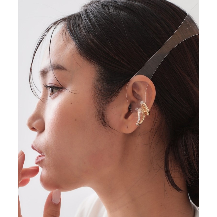 ビジュー メタル セットイヤーカフ | OPAQUE.CLIP | 詳細画像6 