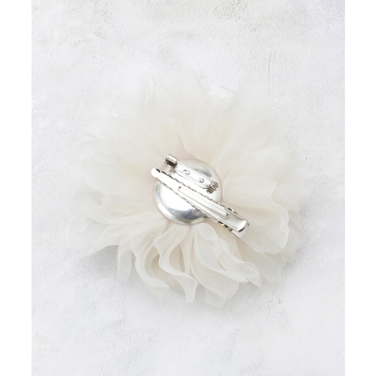 オーガンジーフラワーコサージュ | OPAQUE.CLIP | 詳細画像3 