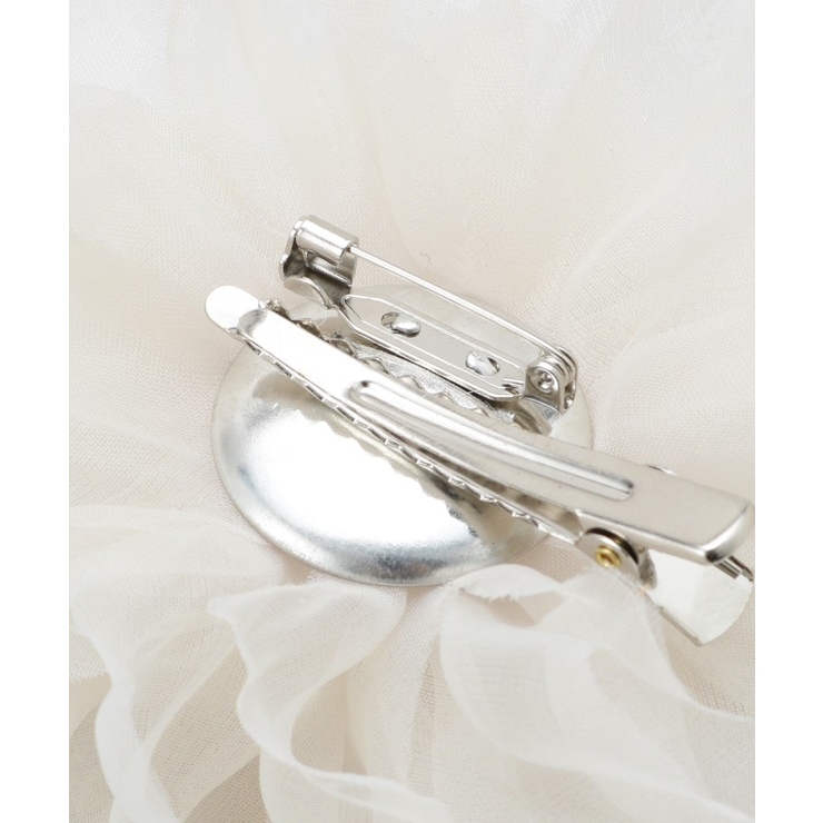 オーガンジーフラワーコサージュ | OPAQUE.CLIP | 詳細画像4 