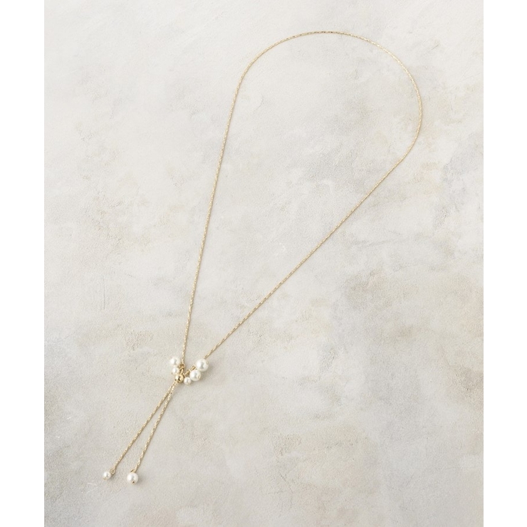 2WAYフェイクパールスライドネックレス | OPAQUE.CLIP | 詳細画像5 