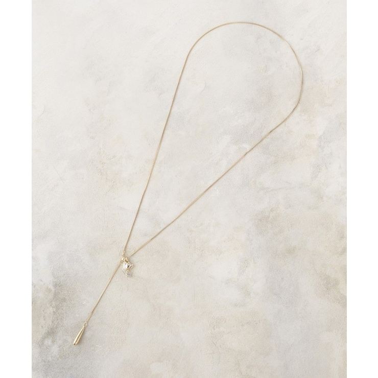 ビジュー付きスライドネックレス | OPAQUE.CLIP | 詳細画像5 