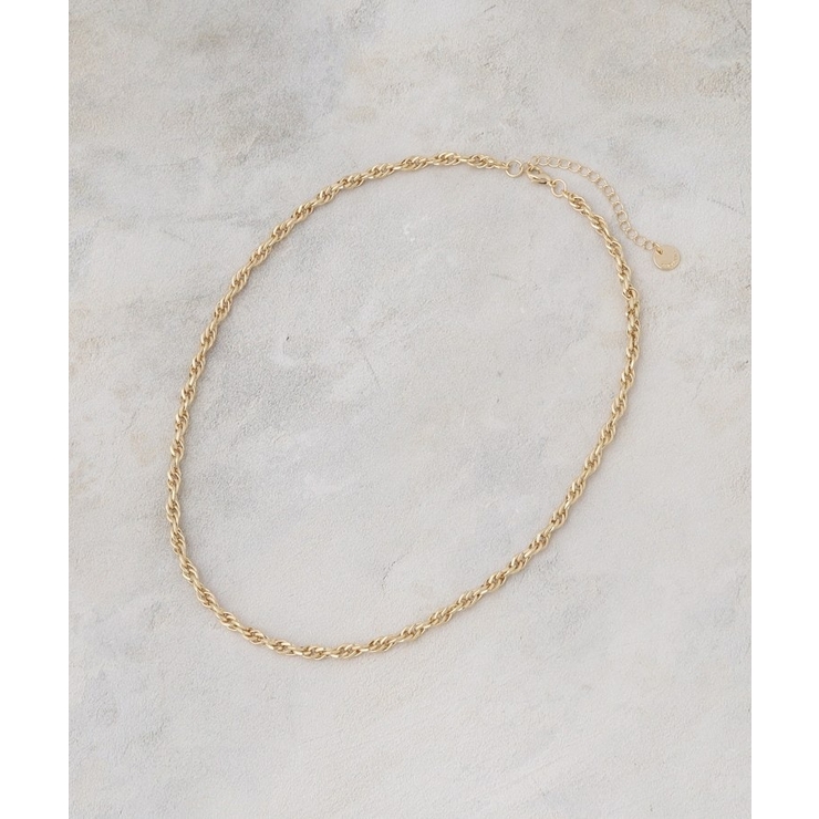 ねじれチェーンネックレス | OPAQUE.CLIP | 詳細画像2 