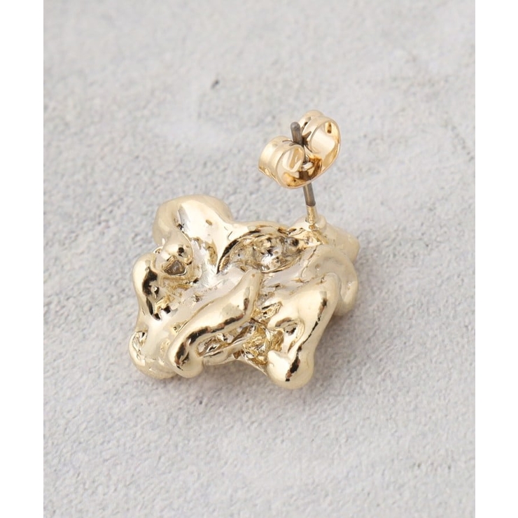 メタルニュアンスデザインピアス | OPAQUE.CLIP | 詳細画像3 