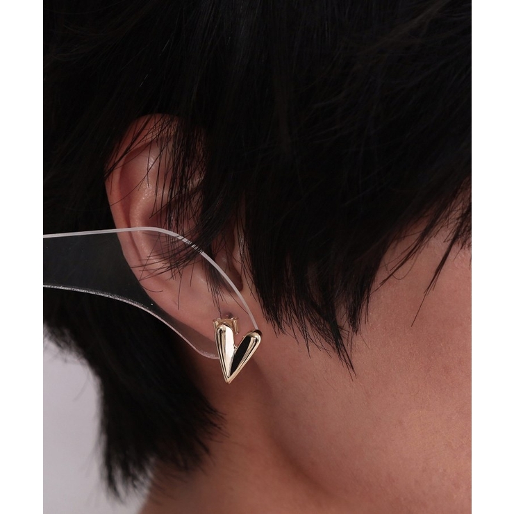 メタルハートピアス | OPAQUE.CLIP | 詳細画像4 