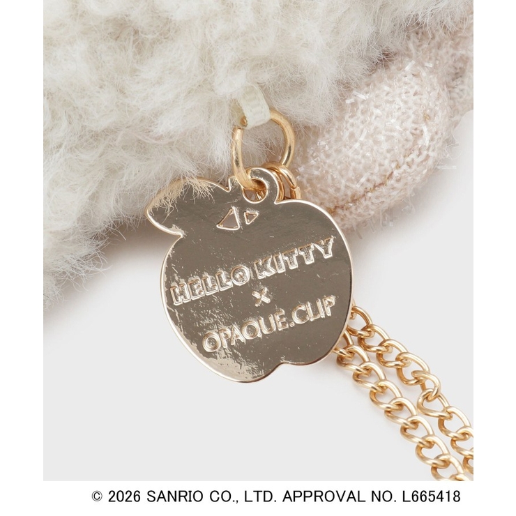 ◆【ハローキティ】きらふわフェイス型ミラーチャーム | OPAQUE.CLIP | 詳細画像5 