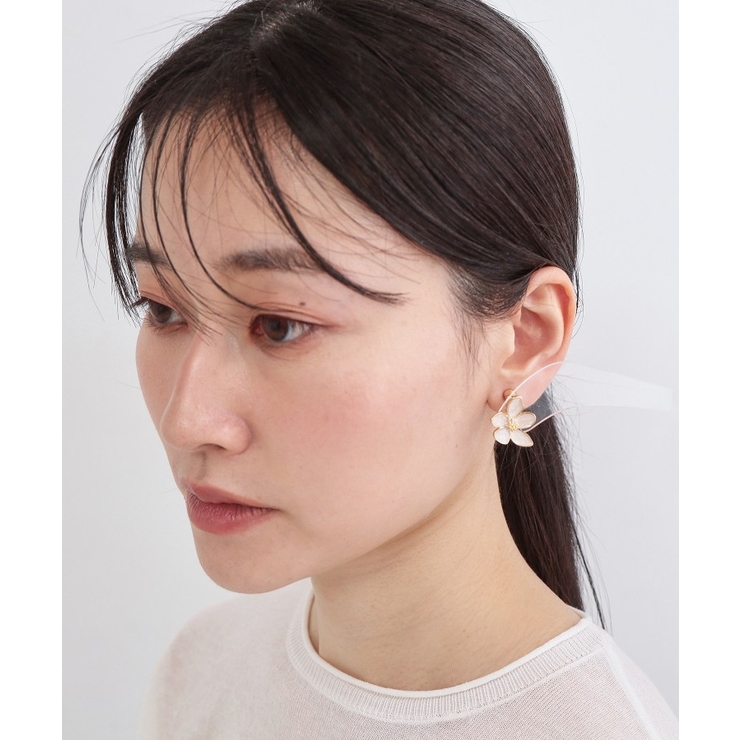 エポフラワーイヤリング | OPAQUE.CLIP | 詳細画像5 