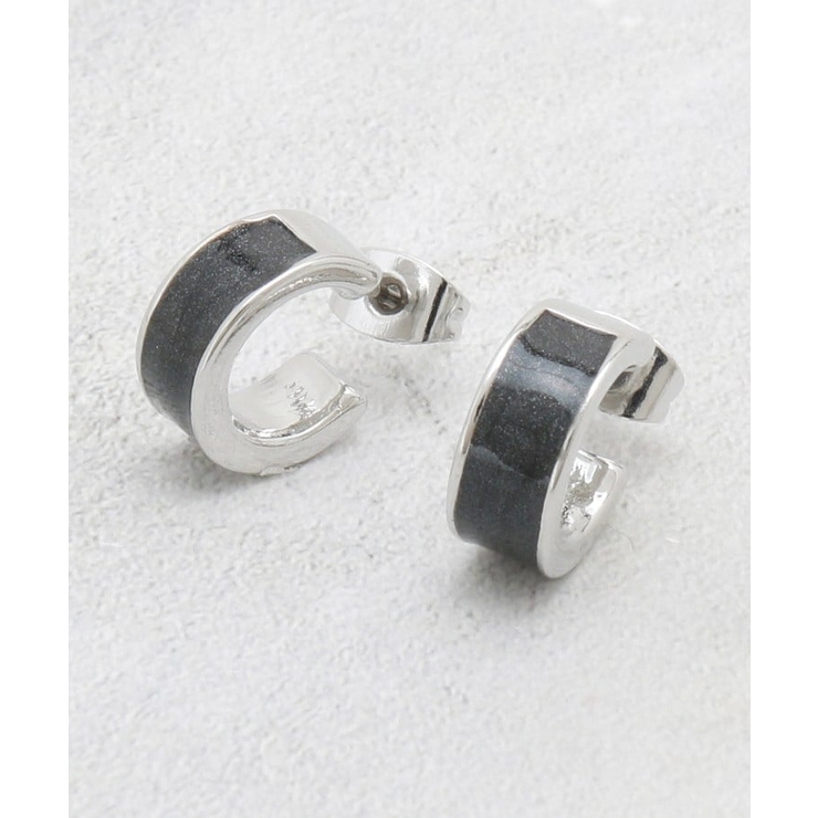 ブラック(019) | エポマーブルエッジメタルリング | OPAQUE.CLIP