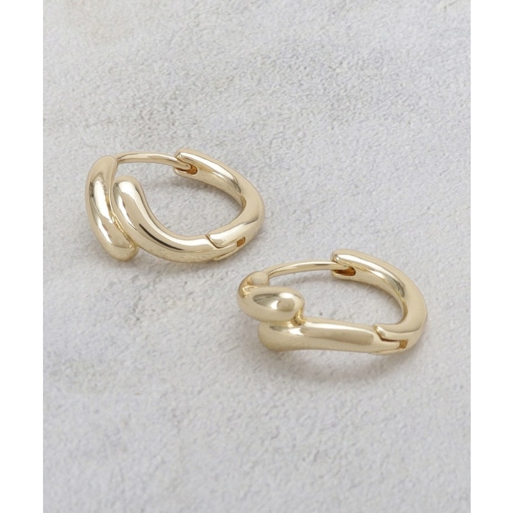 ニュアンスデザイン メタルピアス | OPAQUE.CLIP | 詳細画像1 