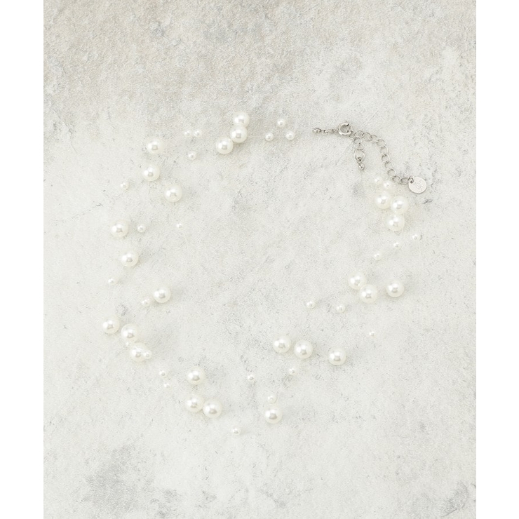 【入卒/セレモニー】テグスパール調ネックレス | Dessin | 詳細画像2 