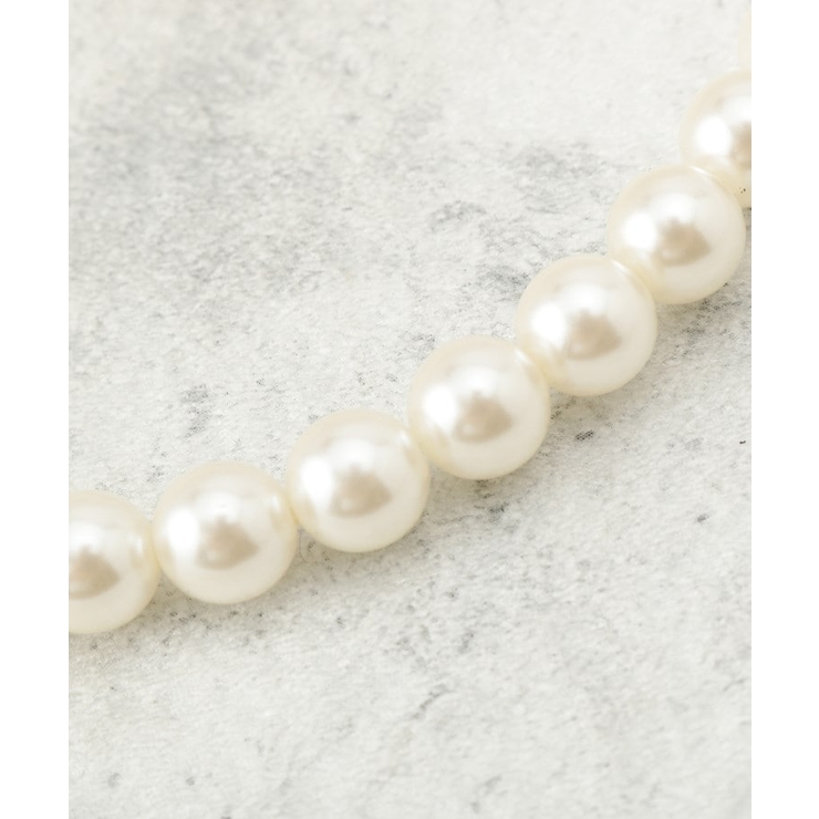 【入卒/セレモニー】パール調ロングネックレス | Dessin | 詳細画像3 