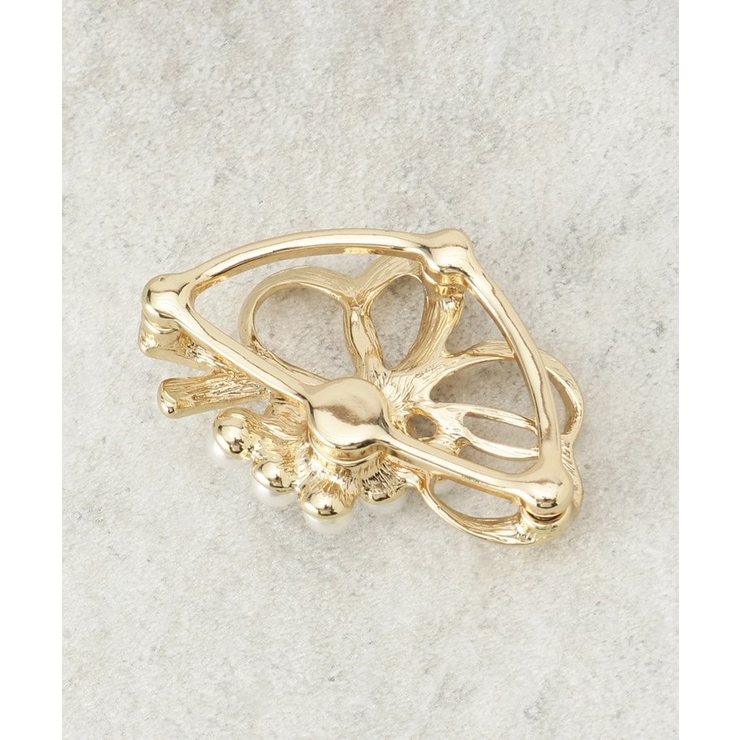 【入卒/セレモニー】リボンモチーフマグネットブローチ | Dessin | 詳細画像2 