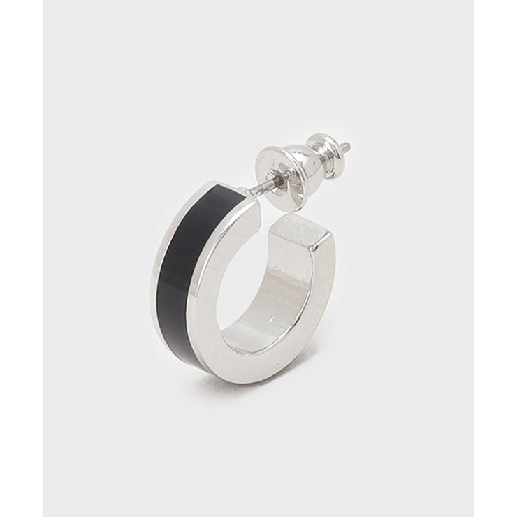 シルバー(006) | ブラックエポラインピアス | TAKEO KIKUCHI