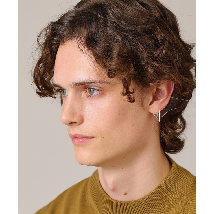 【MADE IN JAPAN】トライアングルフープシルバーピアス | TAKEO KIKUCHI | 詳細画像8 