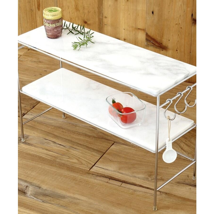 マーブル2tierキッチンラック 品番 Wrdw 212 Kitchen Store トゥワントゥキッチン ストア のレディースファッション通販 Shoplist ショップリスト
