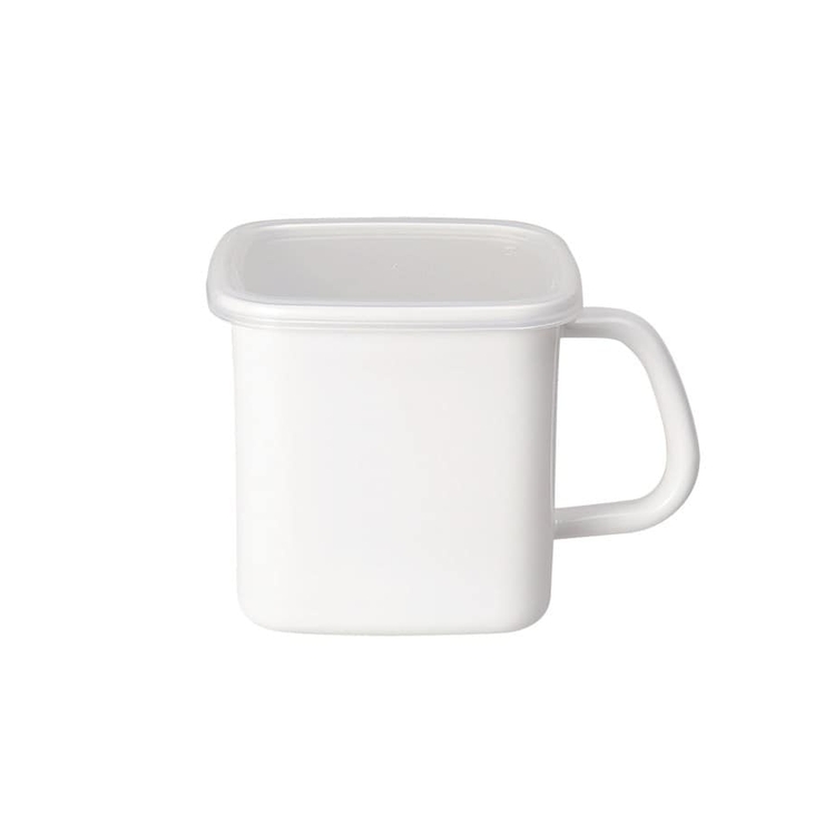 その他(879) | 野田琺瑯 持ち手付ストッカー 角型L シール蓋付 | 212 KITCHEN STORE