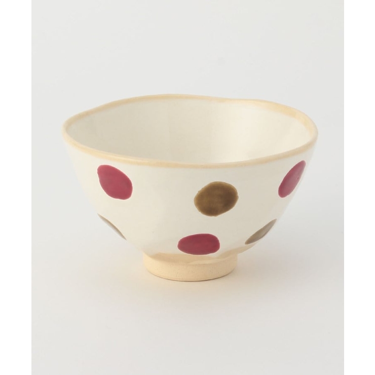 藍花 有田焼 飯椀 くらら 水玉 赤 | 212 KITCHEN STORE | 詳細画像1 