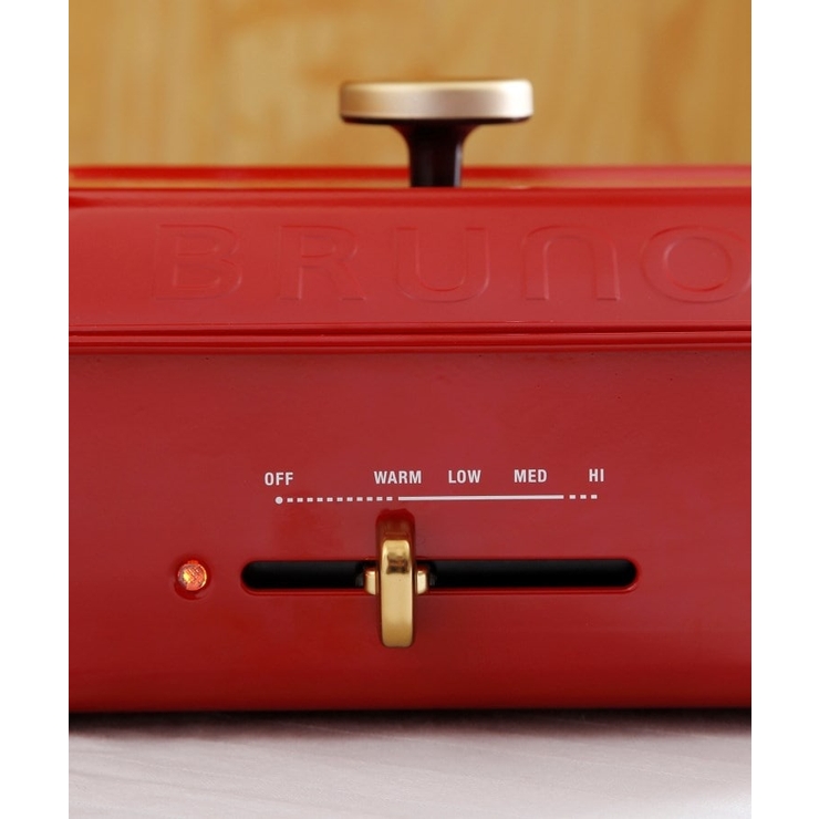 コンパクトホットプレート RD ＜BRUNO ブルーノ＞ | 212 KITCHEN STORE | 詳細画像9 