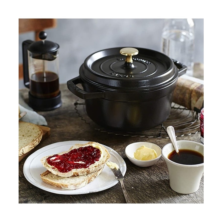 ピコ・ココットラウンド 20cm BK ＜staub ストウブ＞ | 212 KITCHEN STORE | 詳細画像3 