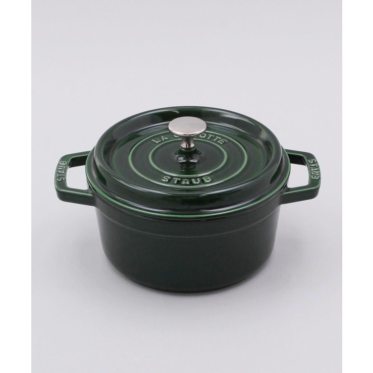 ピコ・ココット ラウンド 20cm バジルグリーン ＜staub ストウブ＞ | 212 KITCHEN STORE | 詳細画像1 