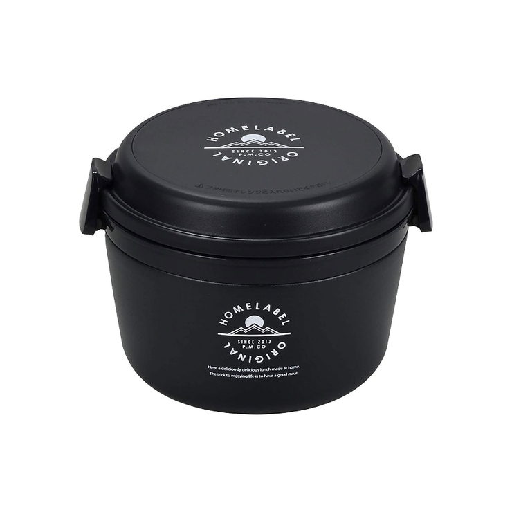 ホームレーベル どんぶりランチジャー 770ml BK | 212 KITCHEN STORE | 詳細画像1 