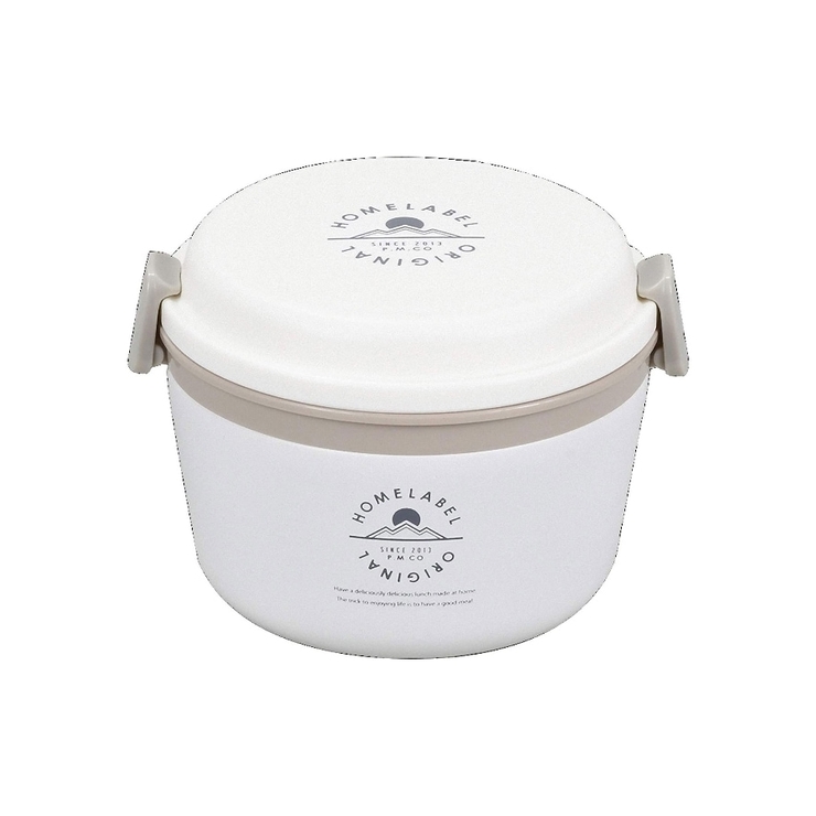 ホワイト(879) | ホームレーベル どんぶりランチジャー 770ml WH | 212 KITCHEN STORE