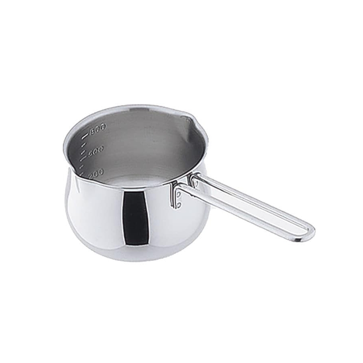 シルバー(879) | ステンレスミルクパン 800ml 目盛付 | 212 KITCHEN STORE