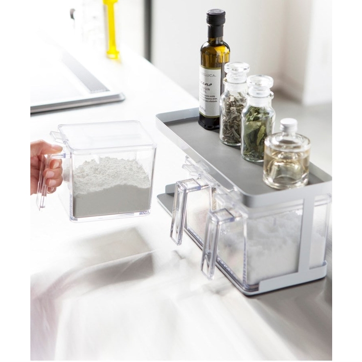 調味料ストッカーラックワイド WH 山崎実業 ＜tower タワー＞ | 212 KITCHEN STORE | 詳細画像8 