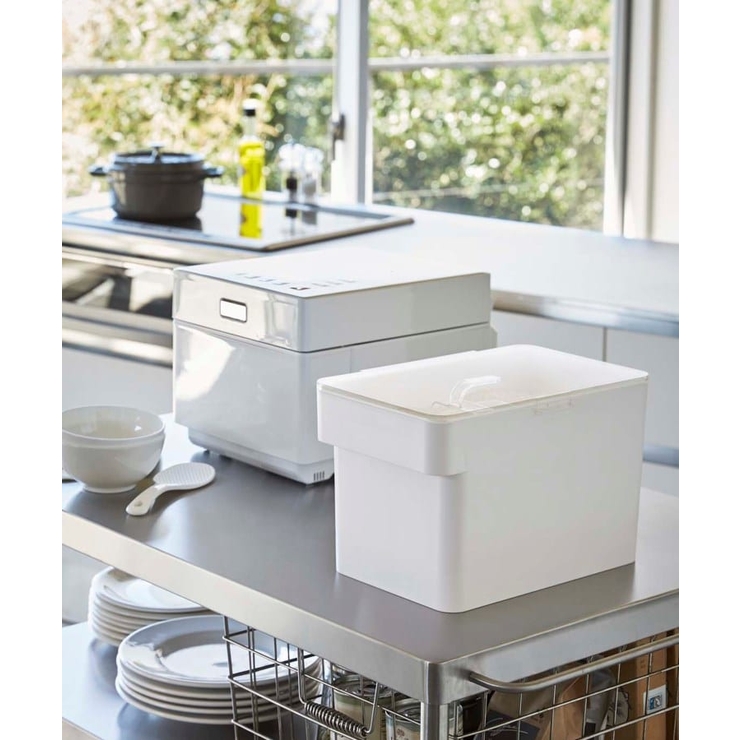 密閉シンク下米ビツ 5kg 計量カップ付 山崎実業 ＜tower タワー＞ | 212 KITCHEN STORE | 詳細画像4 