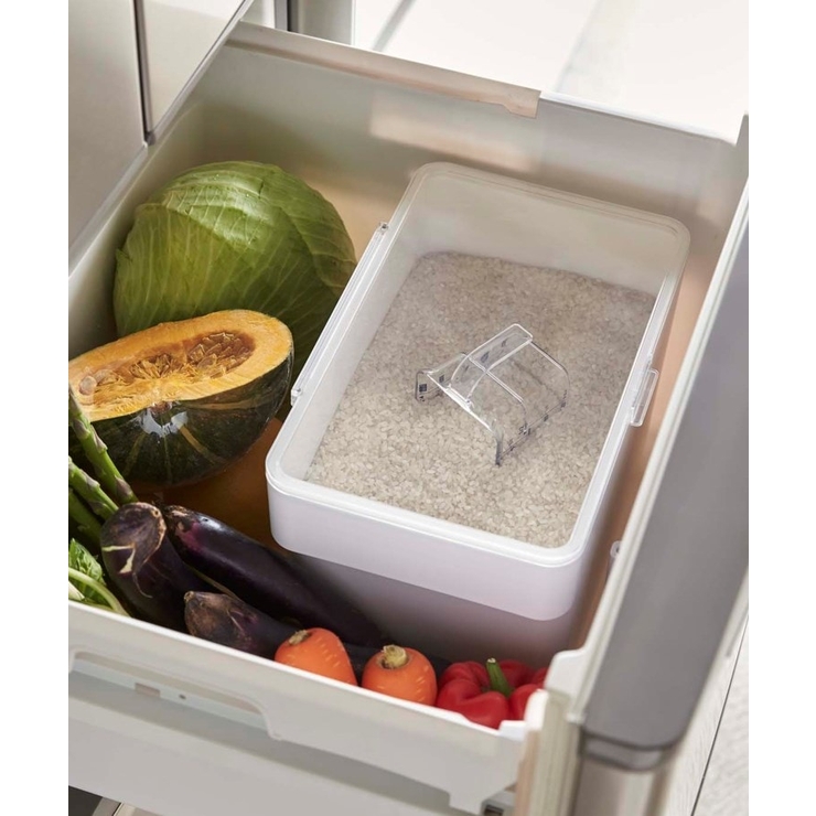 密閉シンク下米ビツ 5kg 計量カップ付 山崎実業 ＜tower タワー＞ | 212 KITCHEN STORE | 詳細画像6 