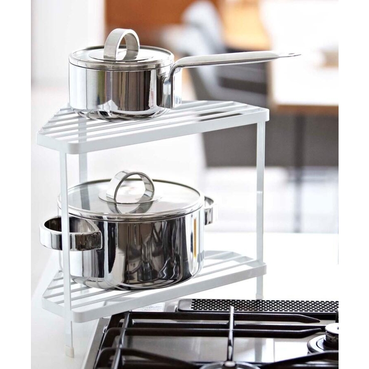 Tower タワー キッチンコーナーラック Wh 品番 Wrdw 212 Kitchen Store トゥワントゥキッチン ストア のレディースファッション通販 Shoplist ショップリスト