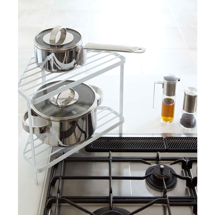Tower タワー キッチンコーナーラック Wh 品番 Wrdw 212 Kitchen Store トゥワントゥキッチン ストア のファッション通販 Shoplist ショップリスト